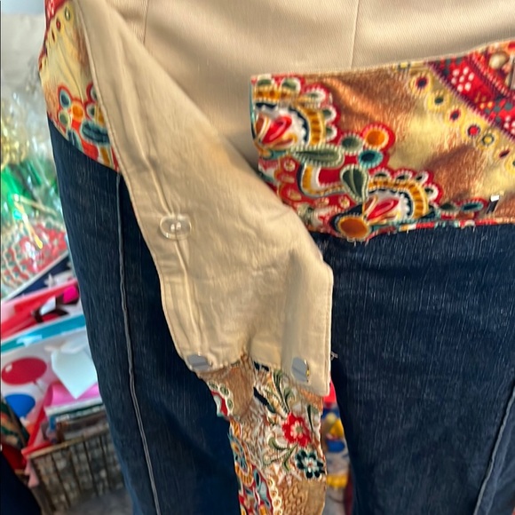 Vintage Bohemian Stretch Denim Low Rise. - Picture 8 of 12